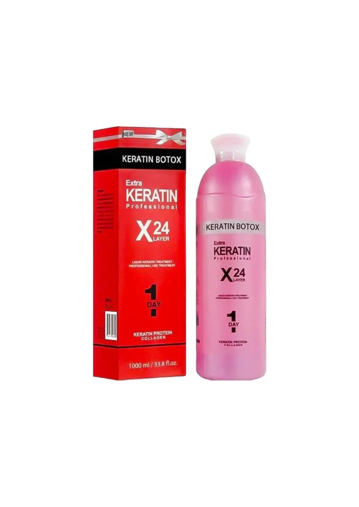 Keratin Botox Professional X24 Layer with Collagen, 1000ml