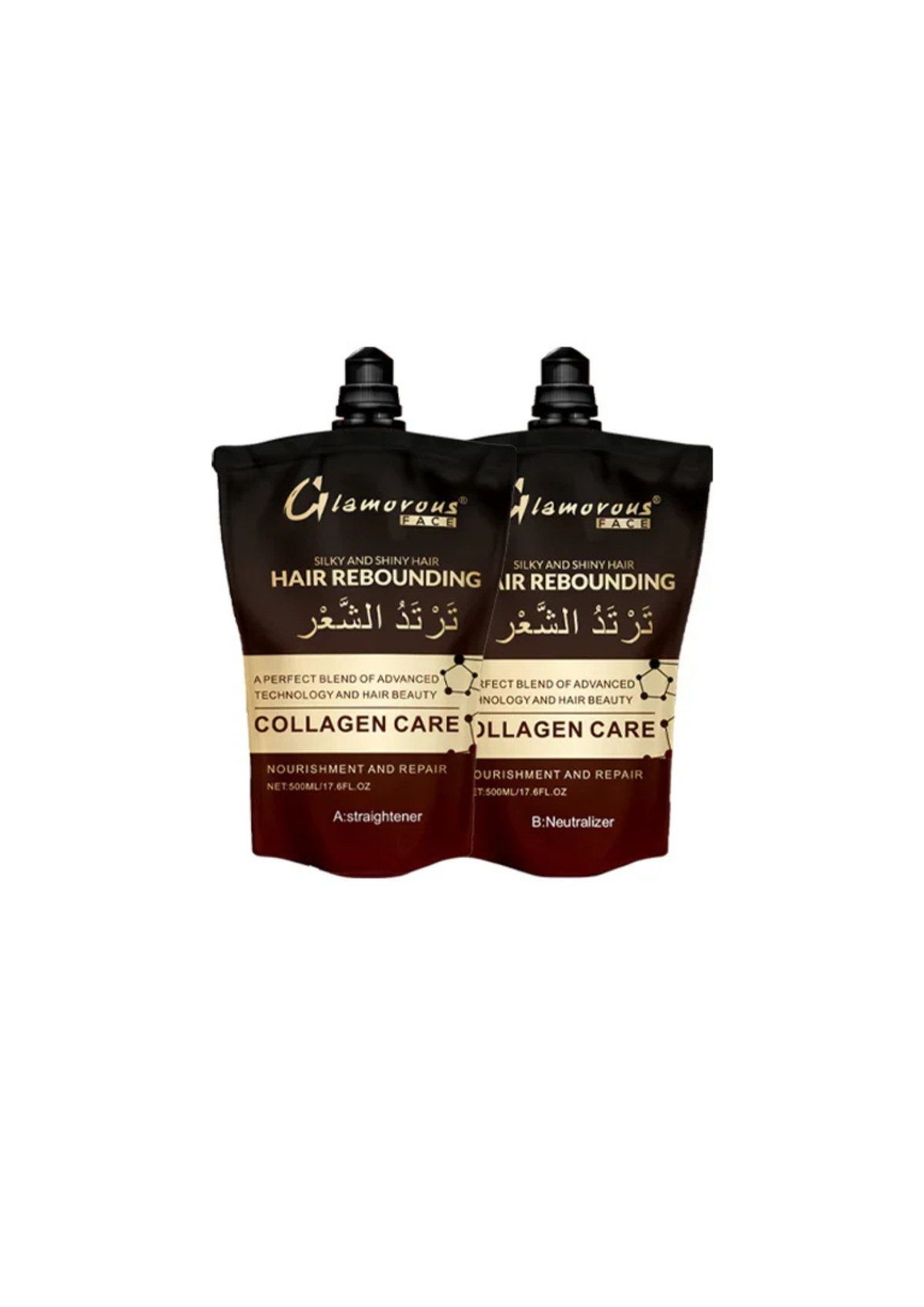 Glamorous Face Hair Rebounding Silky And Shiny Hair