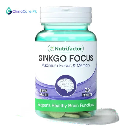 Glow Beauty Ginkgo Focus - 30 Pack
