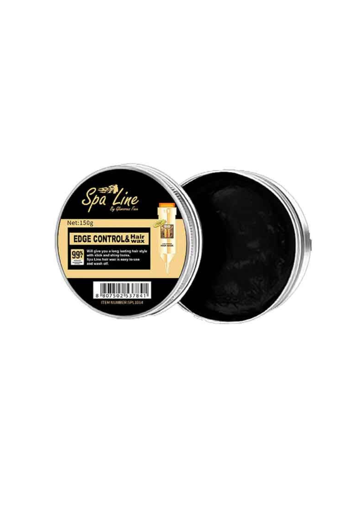 Spa Line By Glamorous Face Edge Control Hair Wax For Hair Styling 150gm