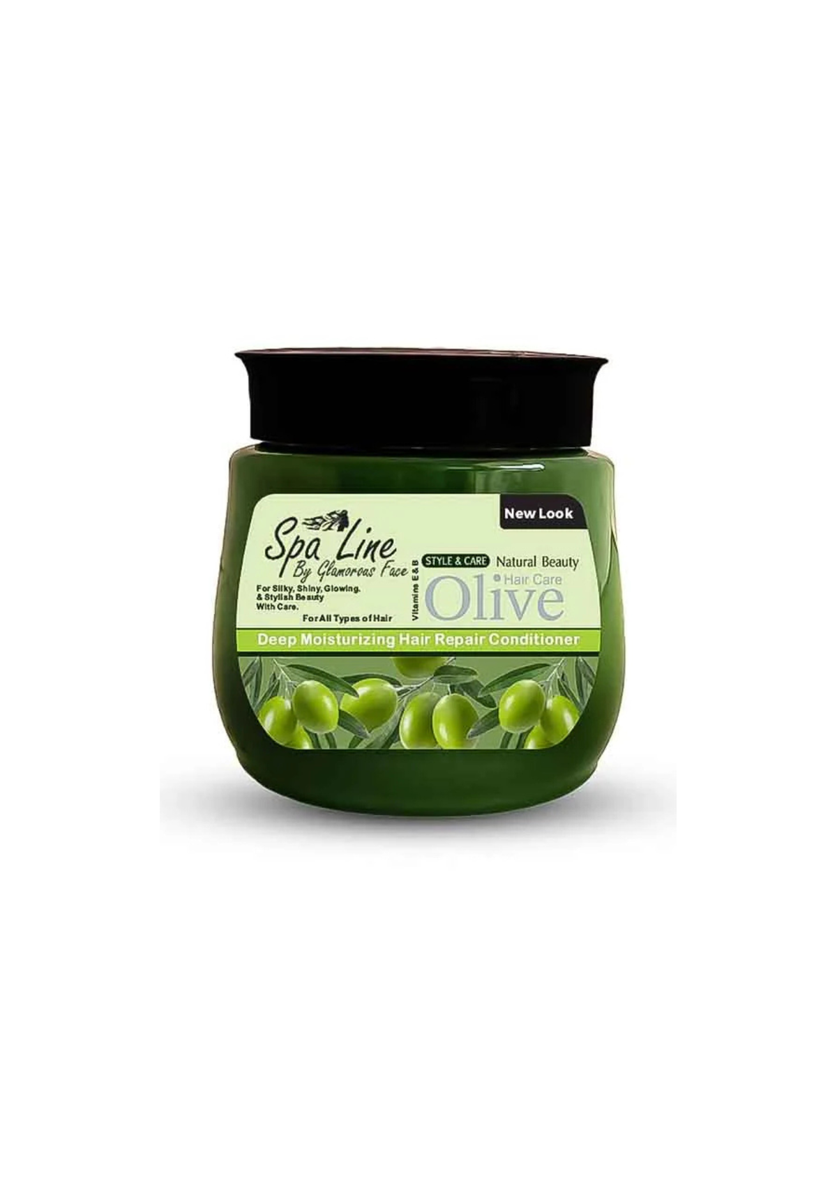 Spa Line By Glamorous Face Olive Hair Repair Conditioner Jar 650g