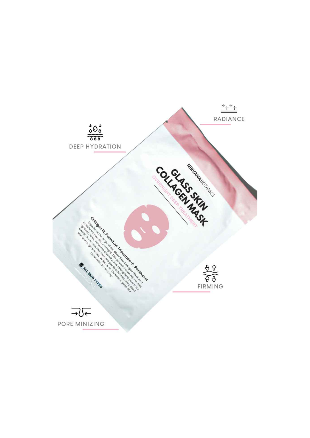 Korean Glass Skin Collagen Mask
