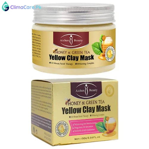 AICHUN BEAUTY Clay Face Mask Honey & Green Tea