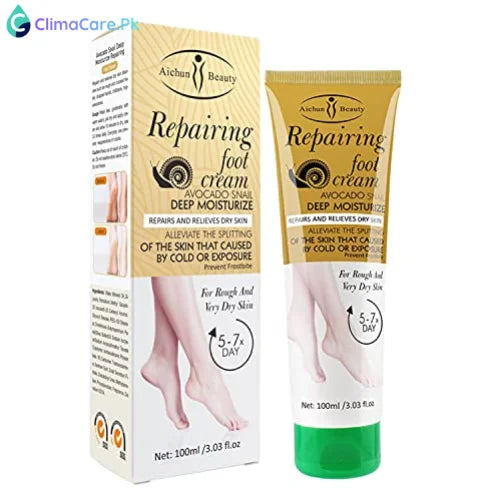AICHUN BEAUTY Repairing Foot Cream Avocado Snail 100ml