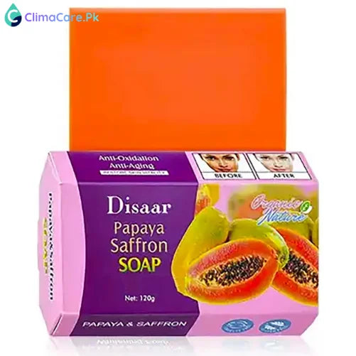 AINCHUN BEAUTY Papaya Saffron Soap Bar 120g