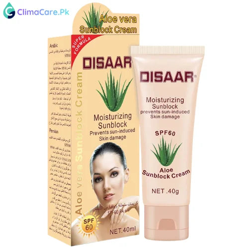 AINCHUN BEAUTY Sunblock Cream SPF 60 Aloe Vera 40ml
