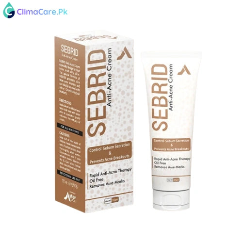 ASTER DERMA CARE Sebrid Anti Acne Cream Advanced acne therapy for clearer skin