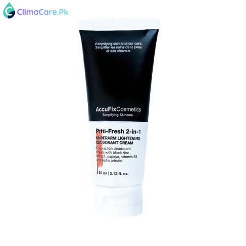Pitti-Fresh 2-in-1 Underarm Lightening Deo Cream