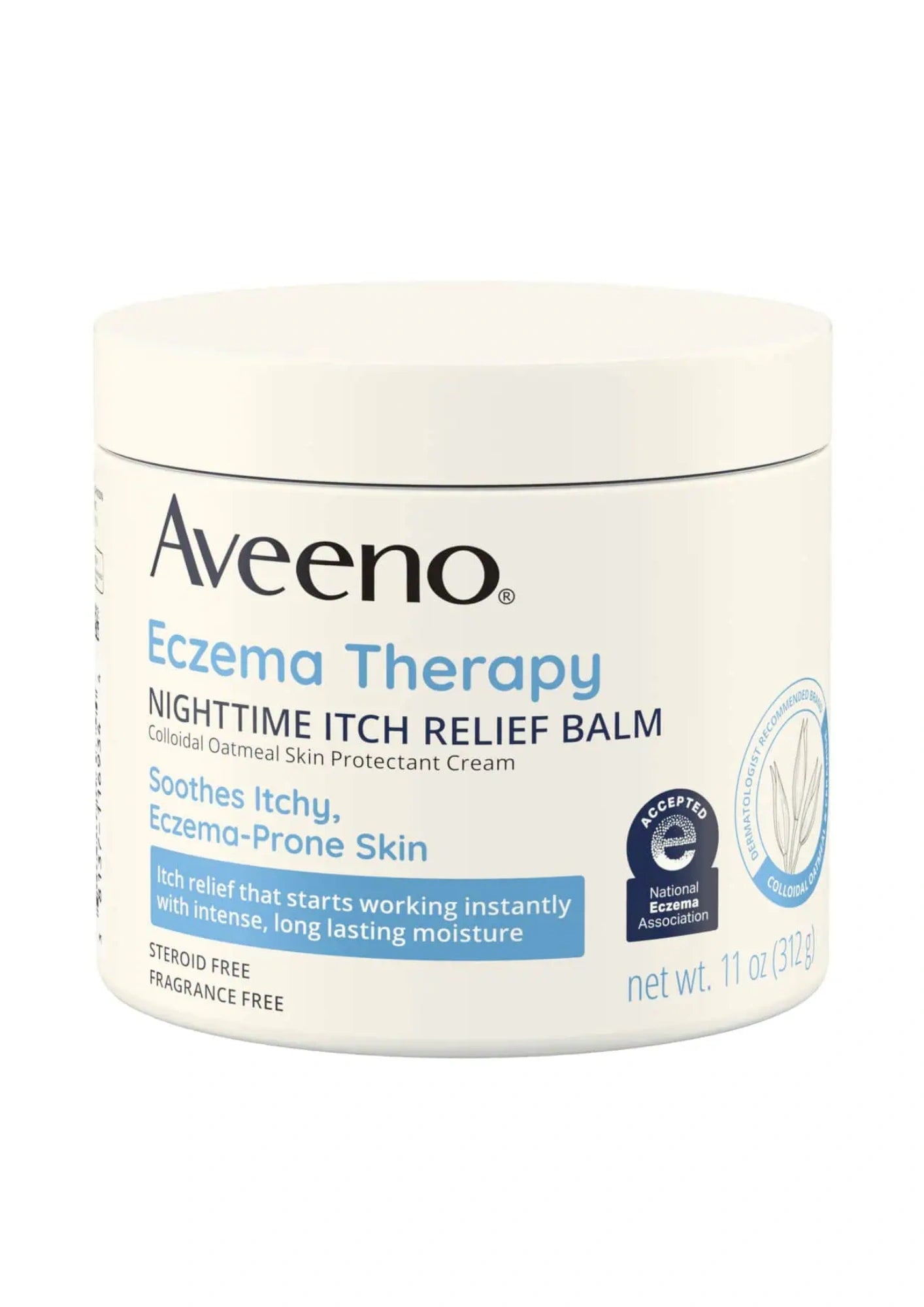 Aveeno Baby Eczema Therapy Night Time Itch Relief Balm 312g