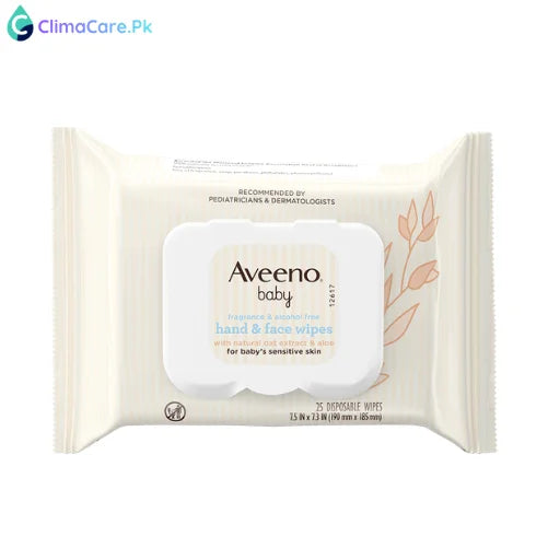 Aveeno Baby Hand & Face Wipes