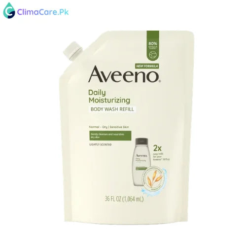 Aveeno Daily Moisturizing Body Wash Refill, Soothing Oat