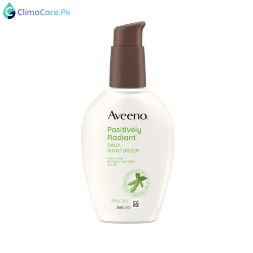 Aveeno Positively Radiant Face Moisturizer Broad Spectrum SPF 15