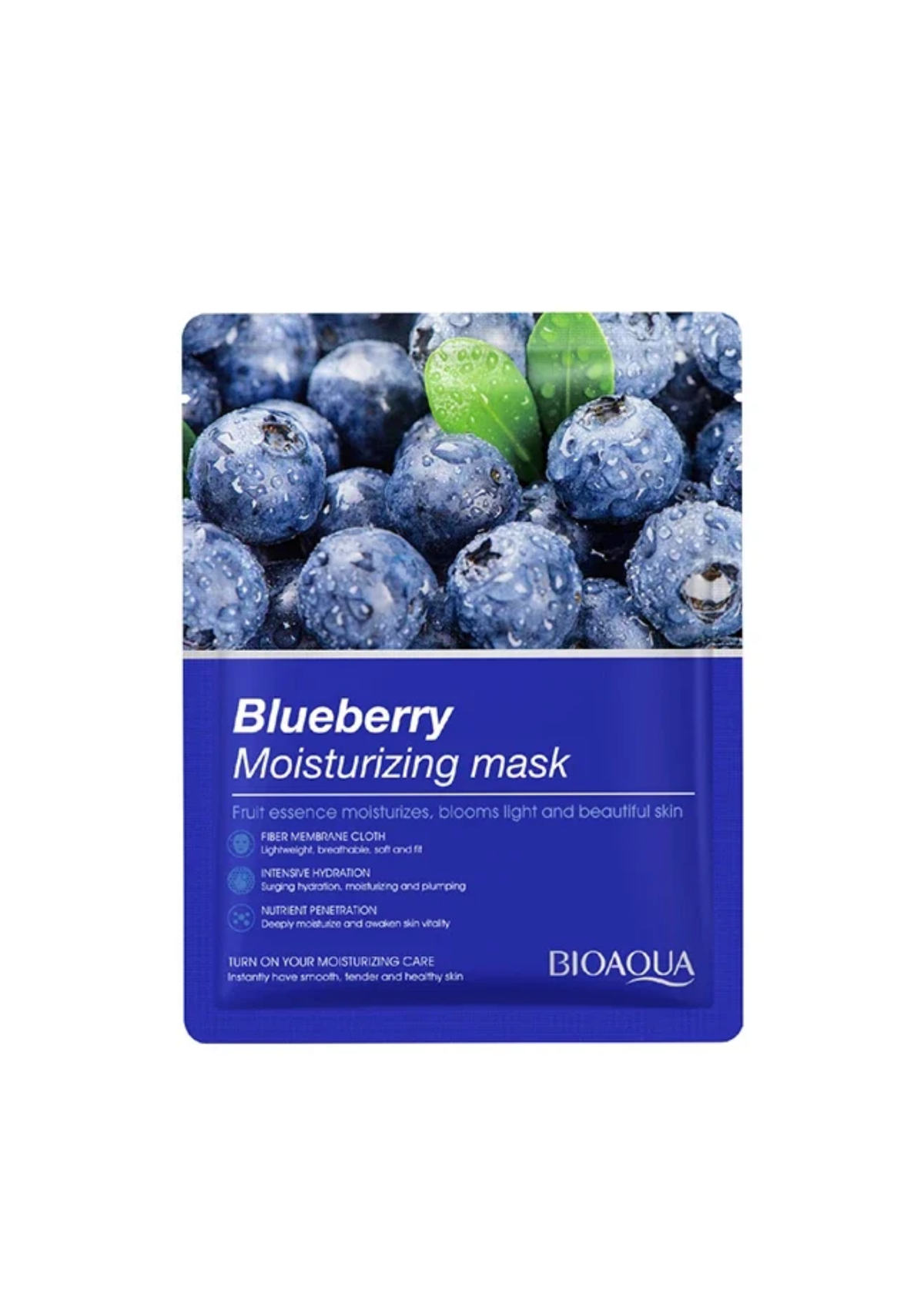 BIOAQUA Blueberry Moisturizing Face Sheet Mask