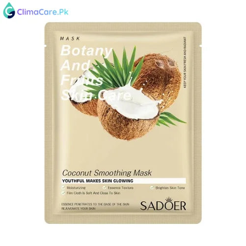 BIOAQUA Botany And Fruits Coconut Smoothing Face Sheet Mask