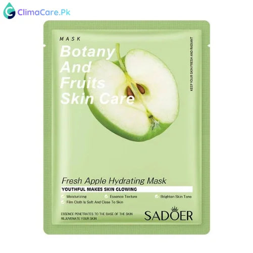 BIOAQUA Botany And Fruits Fresh Apple Hydrating Face Sheet Mask