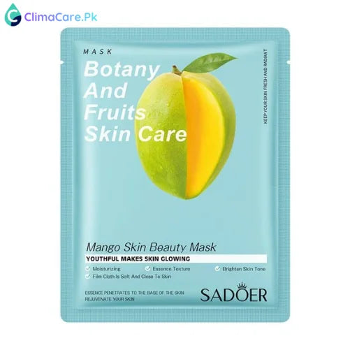 BIOAQUA Botany And Fruits Mango Skin Beauty Face Sheet Mask