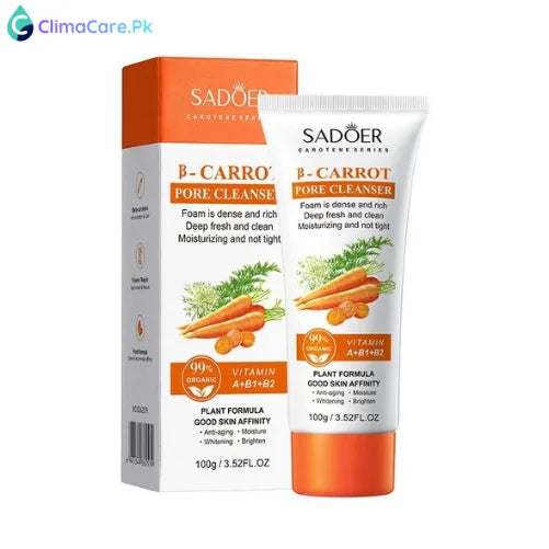 BIOAQUA Carotene Beta Carrot Pore Cleanser - 100g