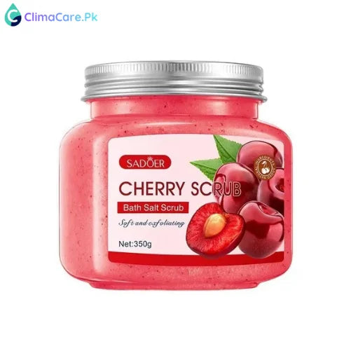BIOAQUA Cherry Bath Salt Body Scrub 350g
