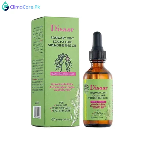 Bioaqua Rosemary Mint Scalp and Hair Strengthening Oil 60ml
