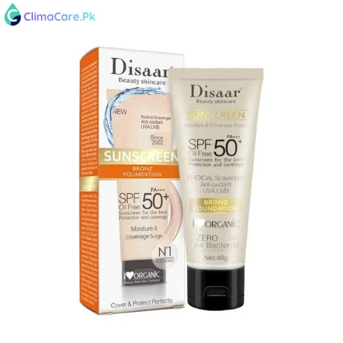 Bioaqua Bronz Foundation Sunscreen SPF50+ PA+++ 40g