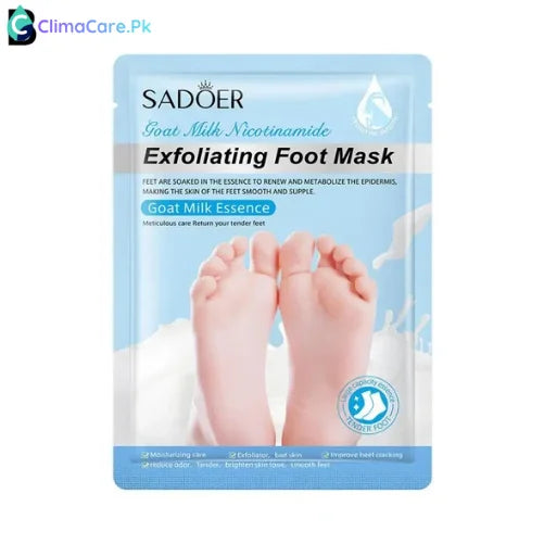 BIOAQUA Goat Milk Nicotinamide Exfoliating Foot Mask 35g