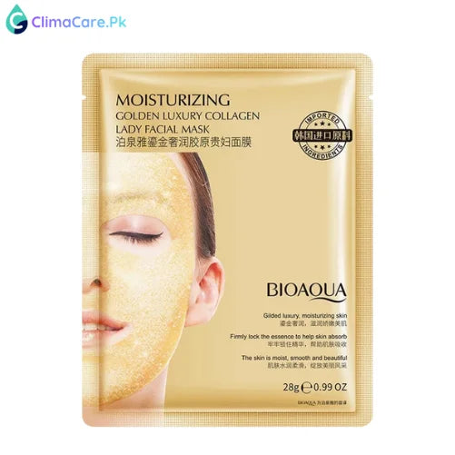 Bioaqua Golden Luxury Collagen Lady Facial Sheet Mask 28g
