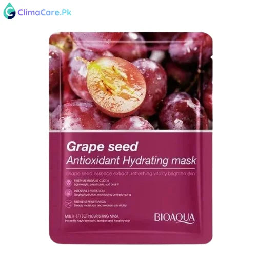 Bioaqua Grape Seed Antioxidant Hydrating Facial Sheet Mask