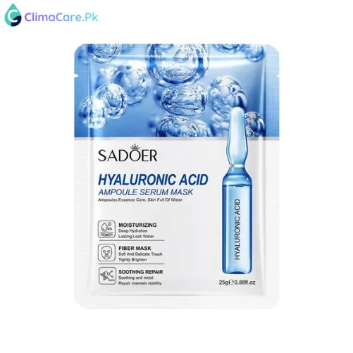 BIOAQUA Hyaluronic Acid Ampoule Serum Facial Sheet Mask