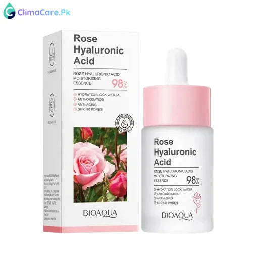 Bioaqua Rose Hyaluronic Acid Anti-Aging Moisturizing Face Serum 30ml