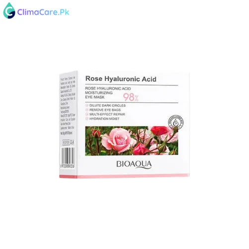 Bioaqua Rose Hyaluronic Acid Moisturizing Eye Mask 30 Pairs 80g