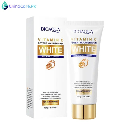 Bioaqua Vitamin C Face Wash – Brightening & Oil Control Cleanser 100g