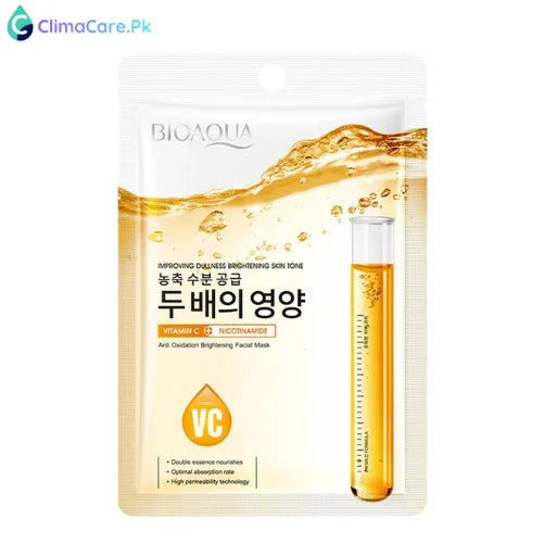 Bioaqua Vitamin C Nicotinamide Imoroving Dullness Face Sheet Mask