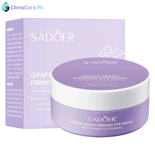 Bioaqua Grape Seeds Firming Eye Mask 80g (60pcs/30pairs)