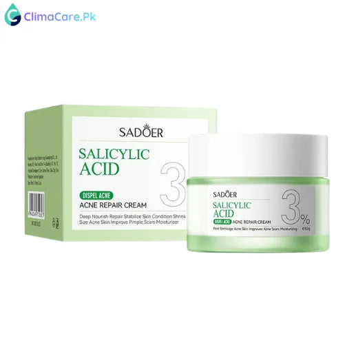 Bioaqua Salicylic Acid Anti-Acne Repair Cream - 50g