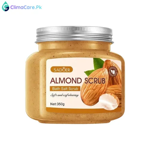 Bioaqua Almond Scrub Soft And Exfoliating Bath Salt Scrub 350g