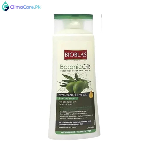 Glow Beauty Bioblas Botanic Oils Olive Oil Anti Hair Loss Shampoo - 360ml