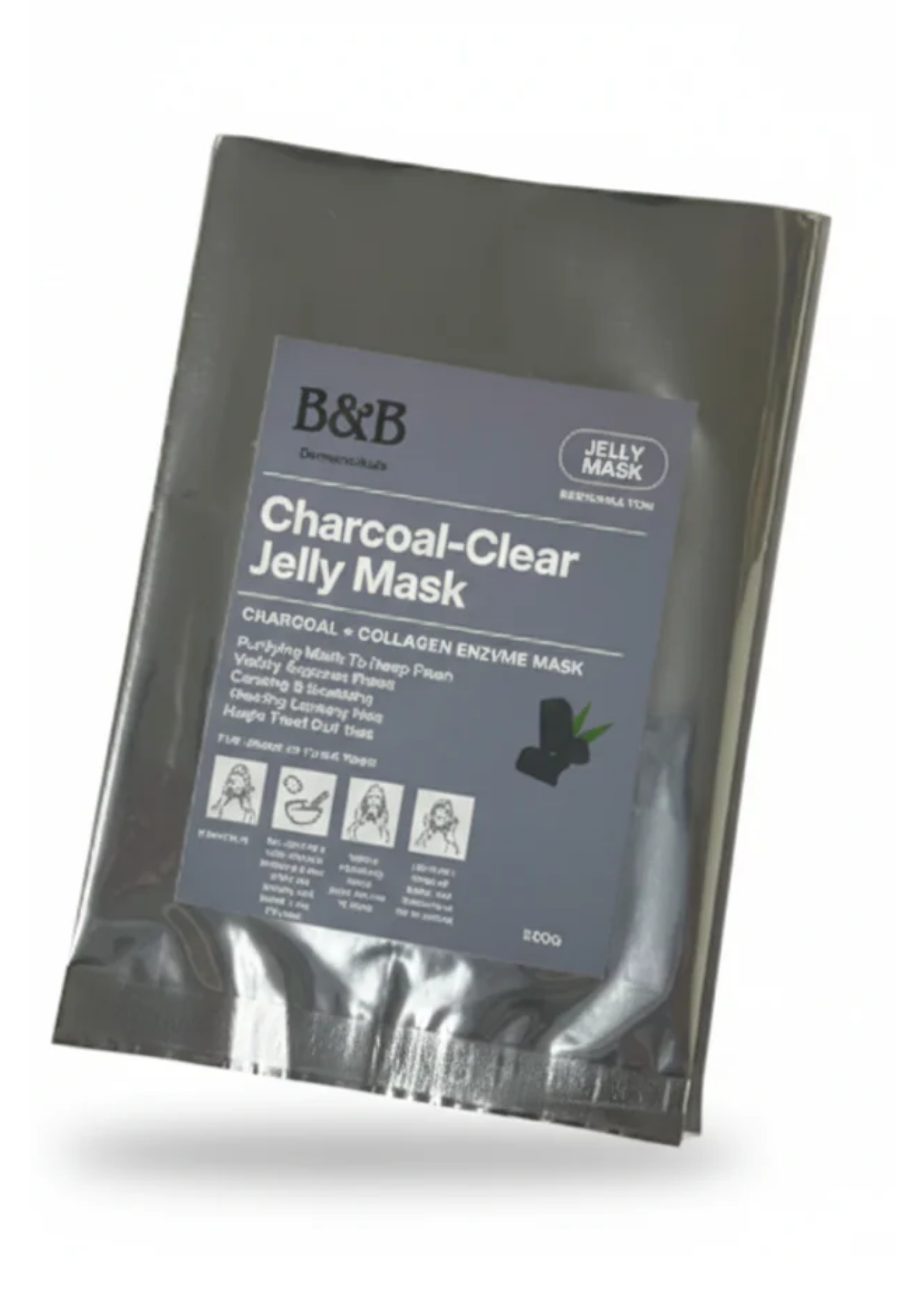 Charcoal-Clear Jelly Mask