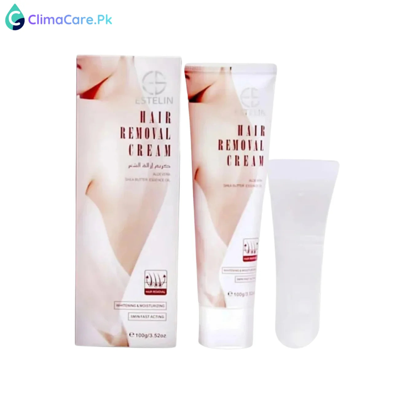 Estelin Hemp Hair Removal Cream Legs & Body, 100g By Dr.Rashel