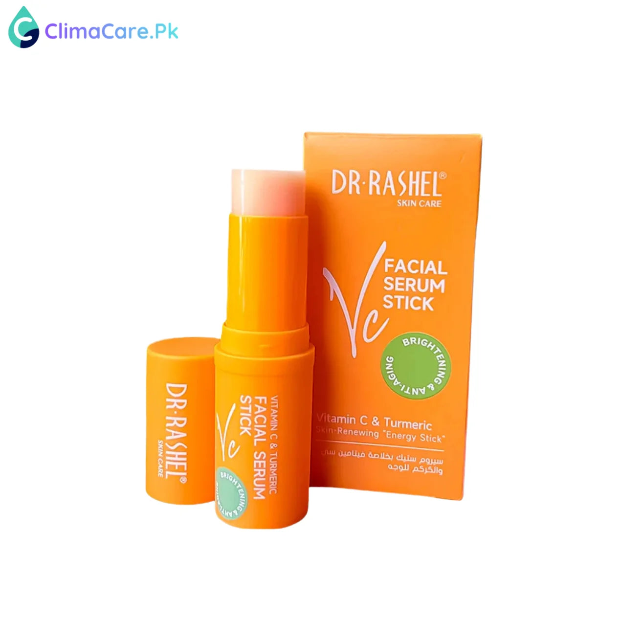 Dr.Rashel Facial Serum Stick Vitamin C & Turmeric Skin-Renewing Energy Stick