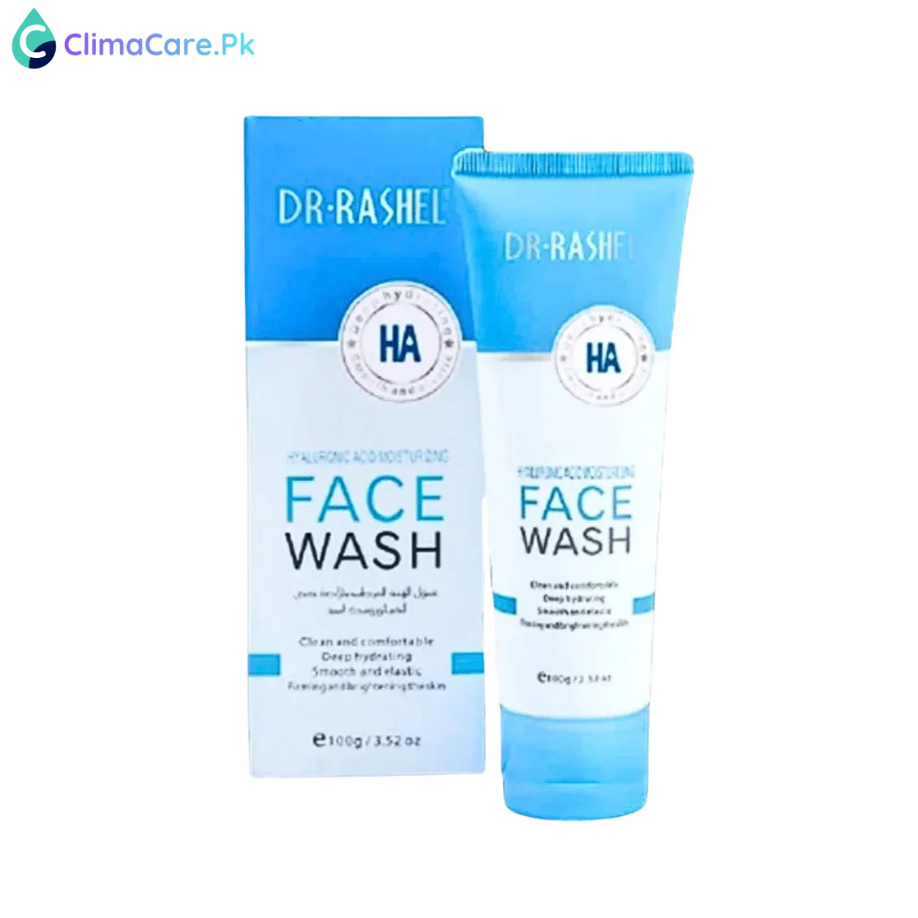 DR RASHEL Hyaluronic Acid Moisturizing and Smooth Face Wash, 100g