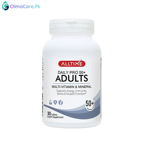 Essentials Healthcare AllTime Daily Pro 50+ Multivitamin for Adults