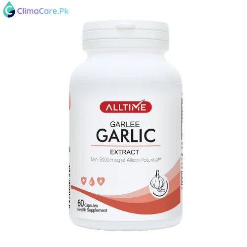 Essentials Healthcare AllTime Garlee Garlic Extract 500mg Capsules