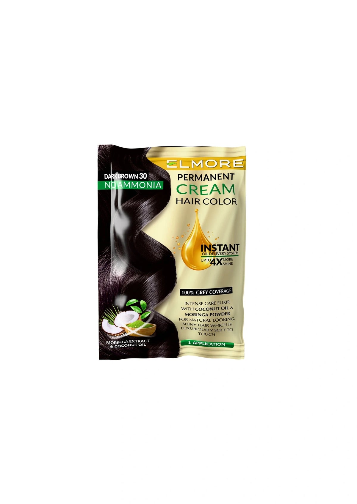Elmore Advanced Cream Hair Color 30 Dark Brown