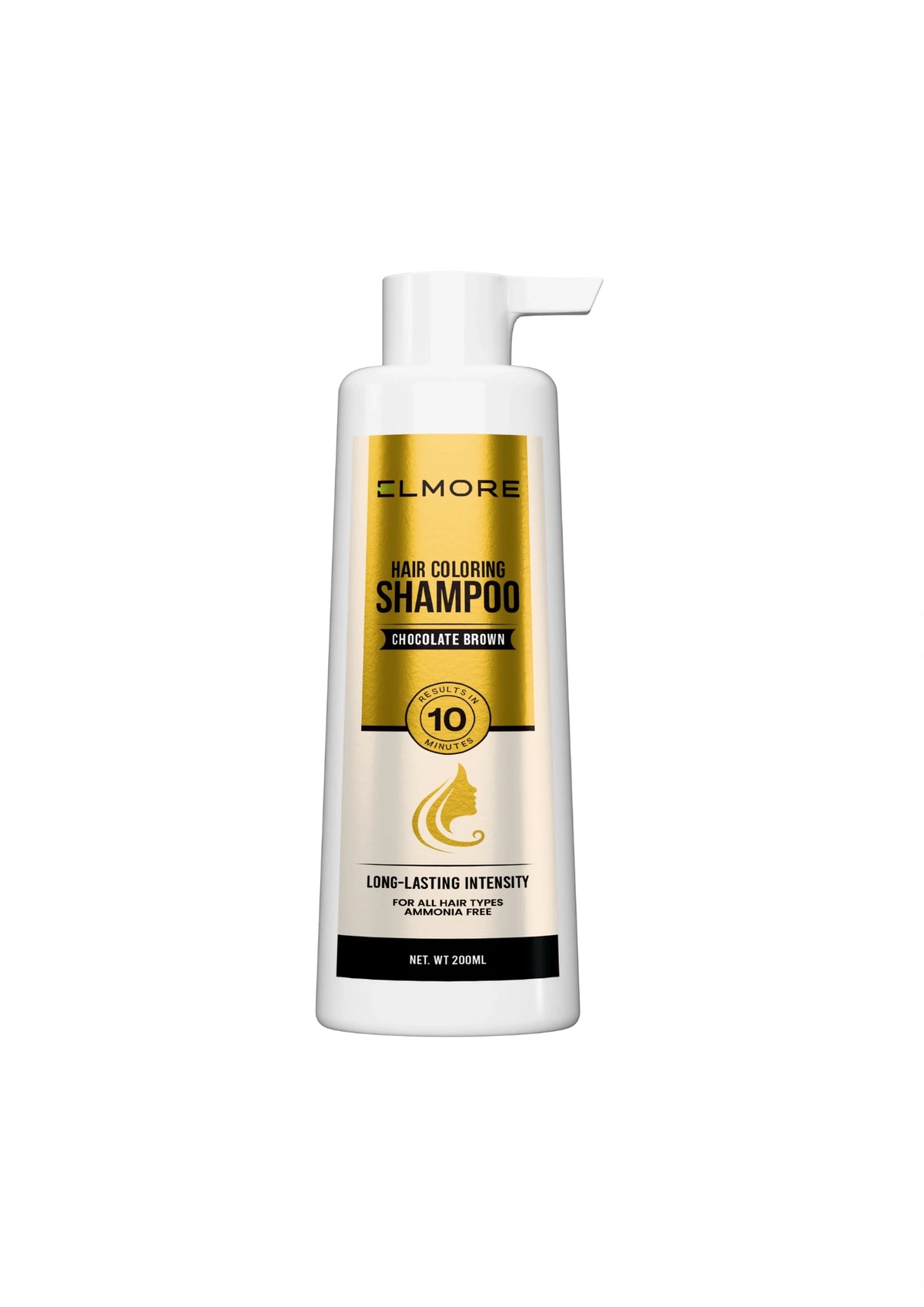 Elmore Hair Coloring Shampoo – Chocolate Brown