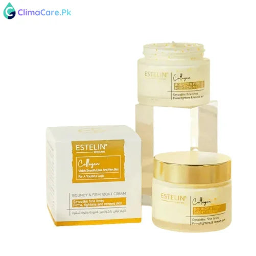 Estelin Collagen Bouncy & Firm Night Cream 50g