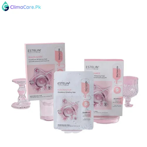 Estelin Niacinamide Face Sheet Mask 10 PCS
