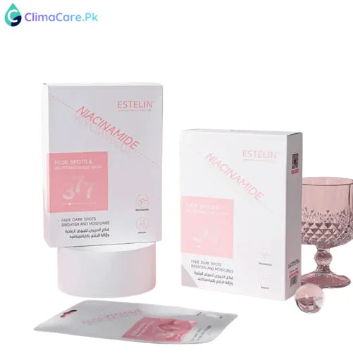 Estelin Niacinamide Fade Spots & Whitening Sheet Mask 25g