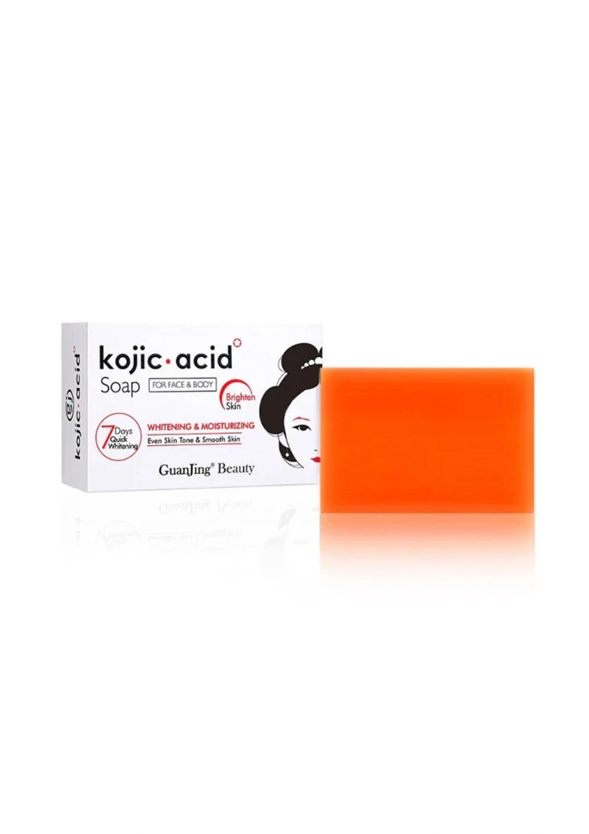 GUANJING Kojic Acid Soap with Coconut Oil & Tea Tree 120g