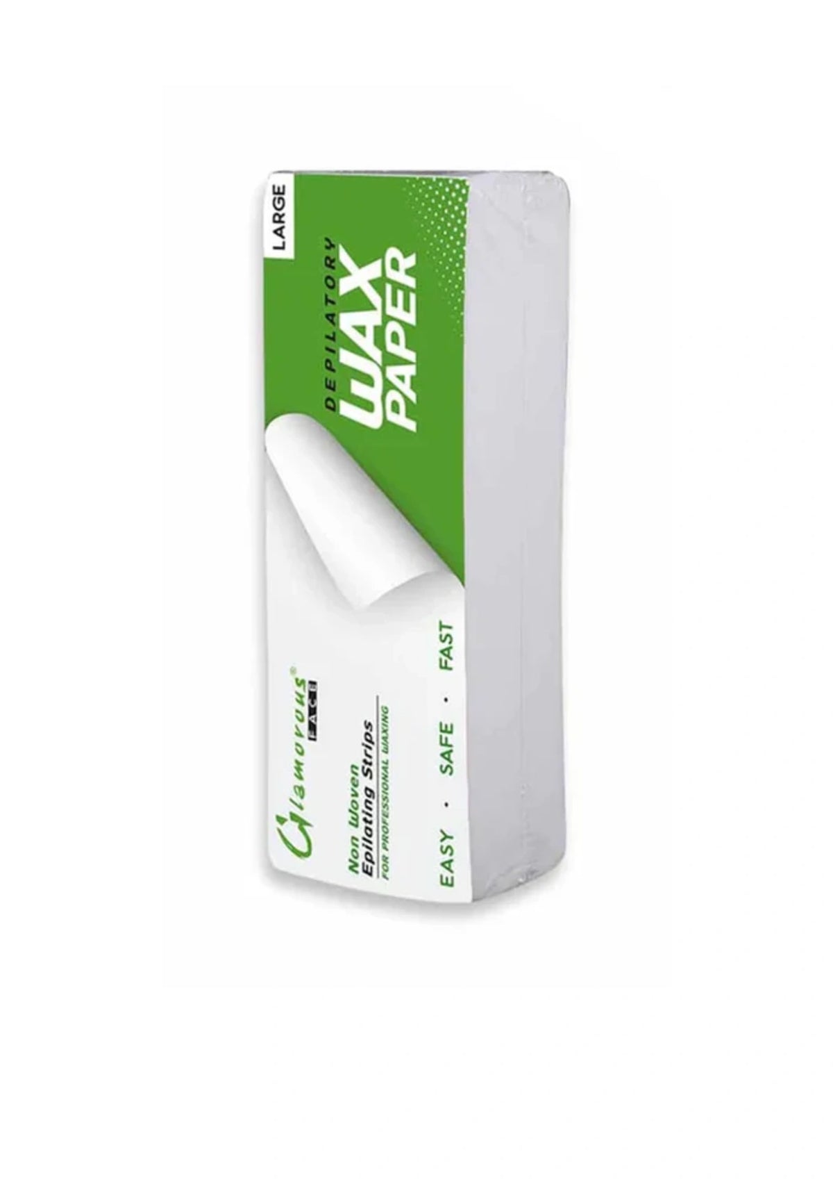 Glamorous Face Depilatory Wax Paper Large