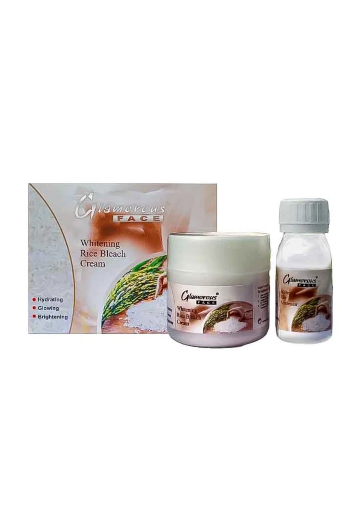 Glamorous Face Rice Bleach Cream